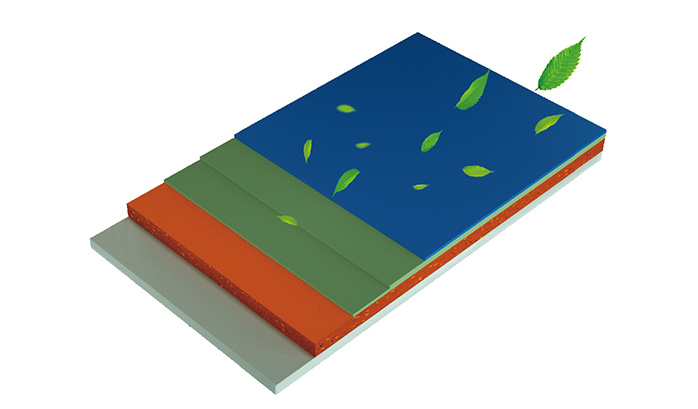 硅PU运动和多功能场地